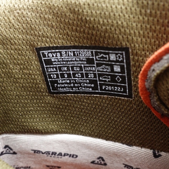 NEW Teva Geotrecca RP RAPID PROOF Waterproof Hiking Boots 1129588 - Picture 2 of 8